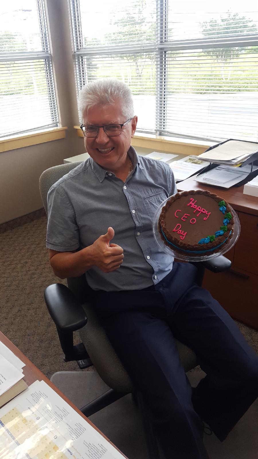 The first ever, CEO Day and it originated on August 22, 2019 from a great group of employees at PSCU! Thank-you everyone, Brian.